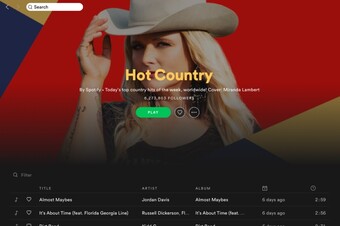 hot country playlist 750