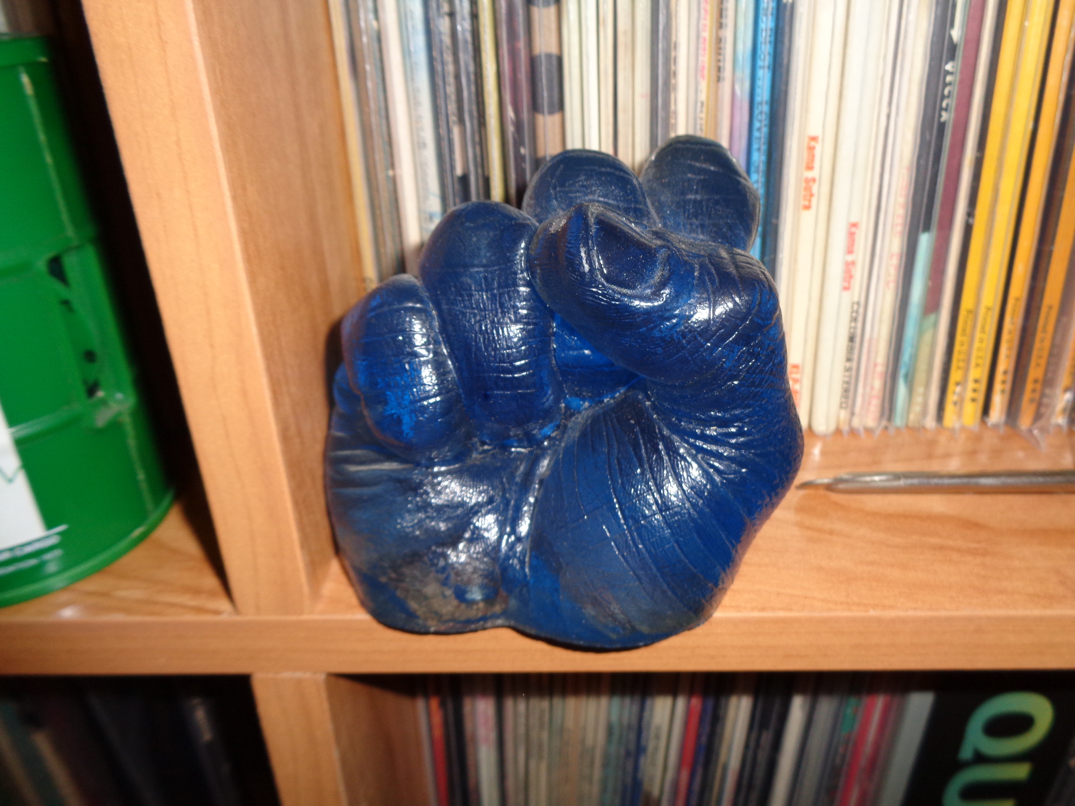 blue fist
