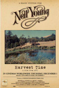 TICKETS FOR ‘NEIL YOUNG: HARVEST TIME’ ON SALE NOW
