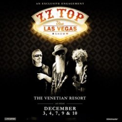ZZ Top Announces Vegas Residency December 3 - 10